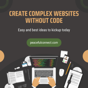 create complex websites without code