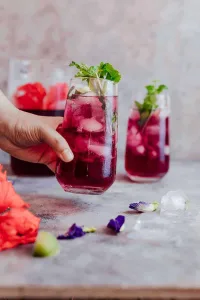 Boil Hibiscus Flower